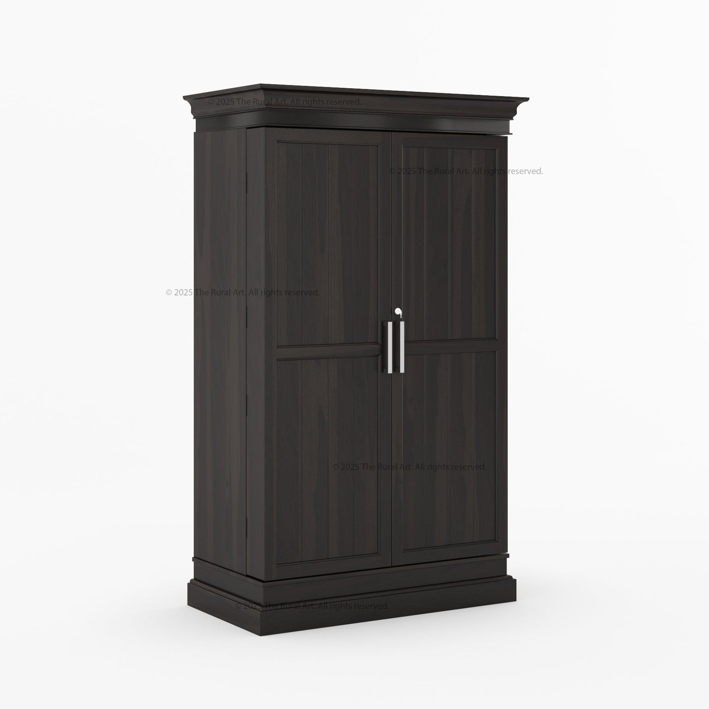 Melinda Solid Wood Bar Cabinet with Storage & Wine Rack