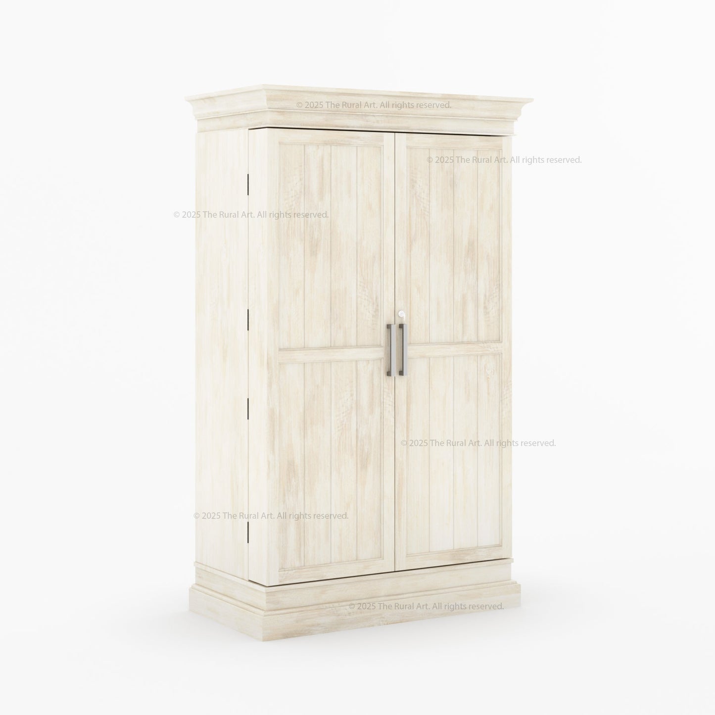 Melinda Solid Wood Bar Cabinet with Storage & Wine Rack