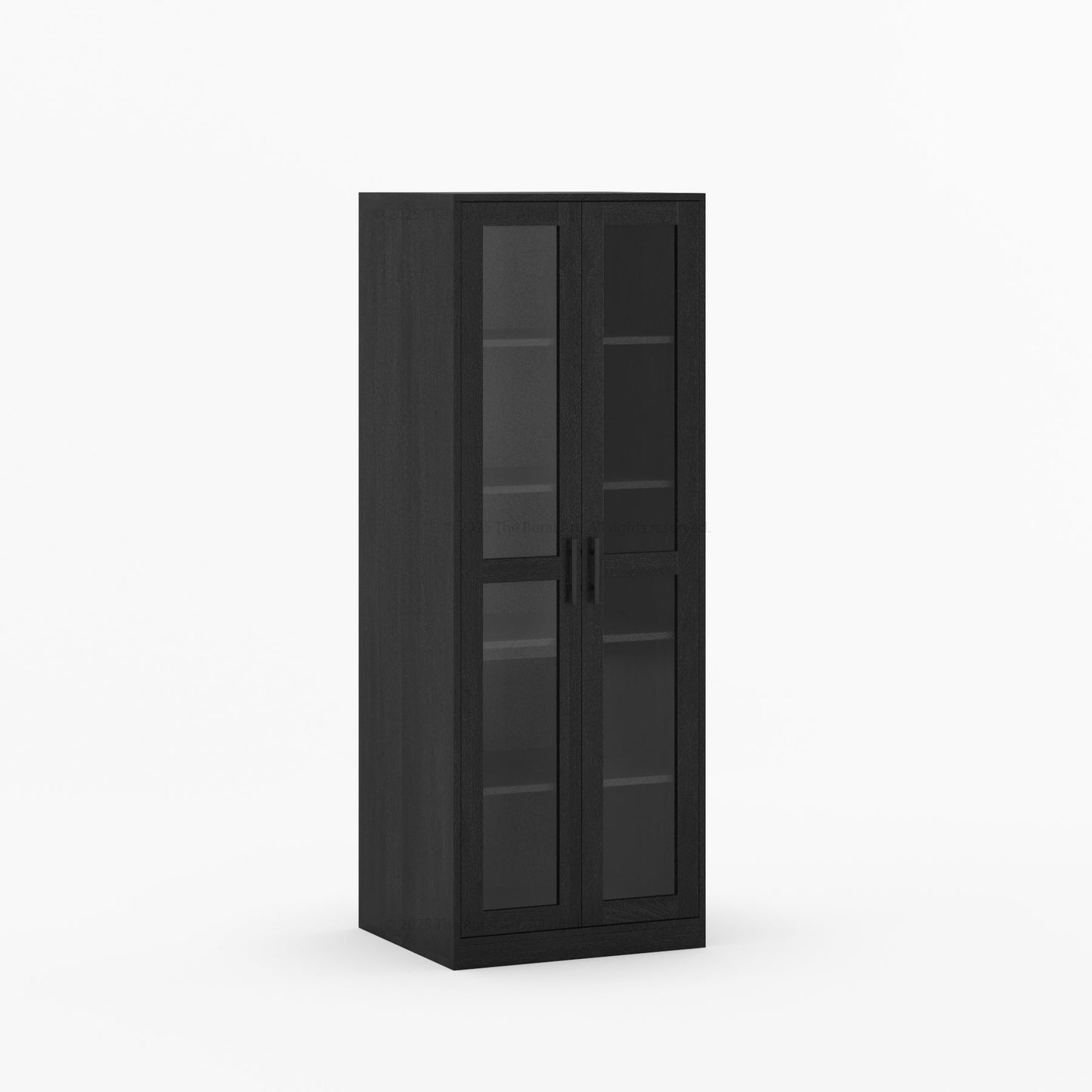 Brooklyn Solid Wood Wine Bar Cabinet with Mini Fridge Space