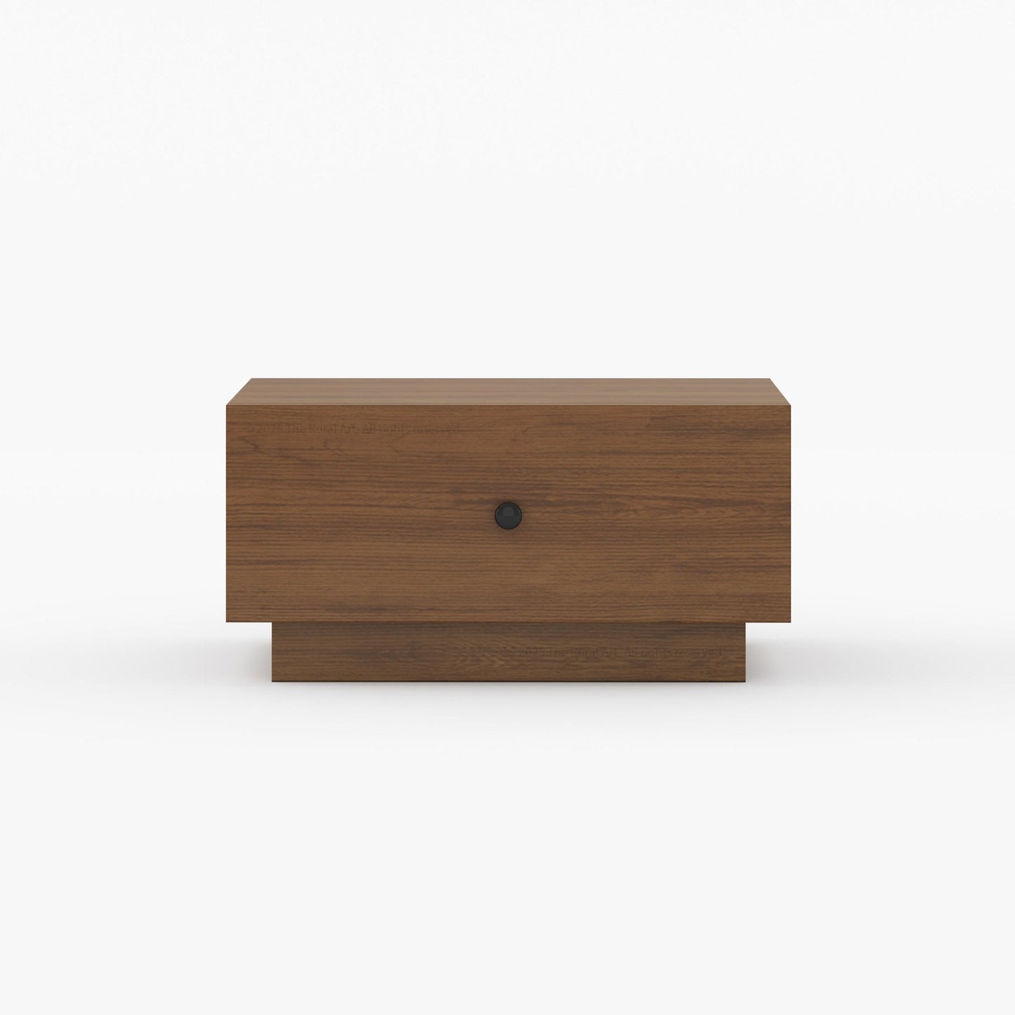 Sheffield Solid Wood Nightstand with Drawer Storage