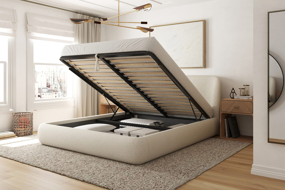 Lula Storage Bed – Modern Storage