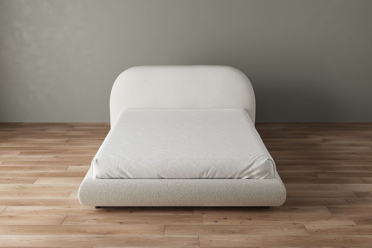 Stella Storage Bed – Boucle Contemporary