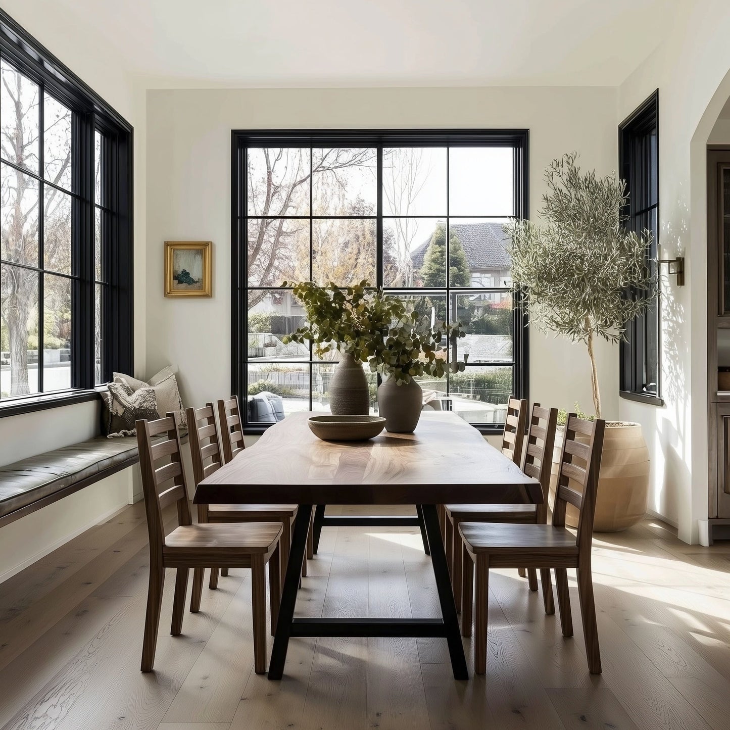 The Allen Live Edge Walnut Dining Table