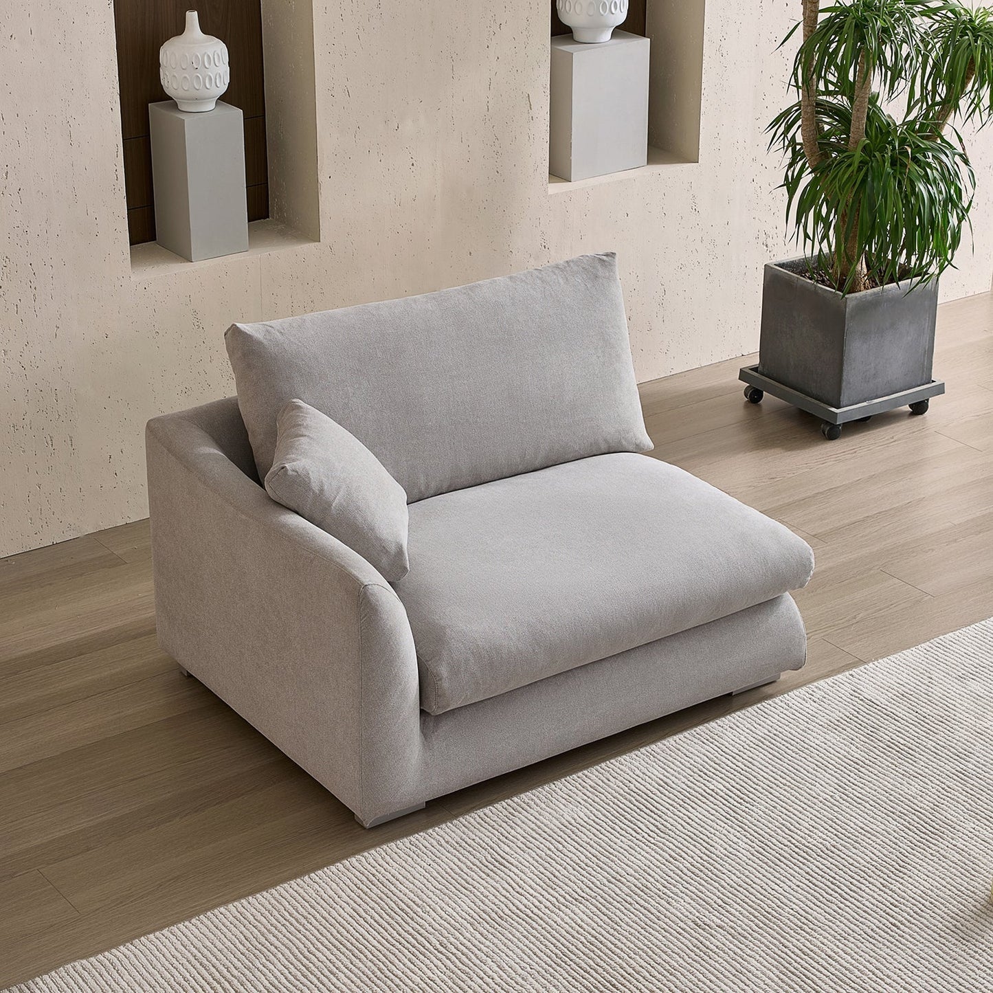 Feathers Side Sofa