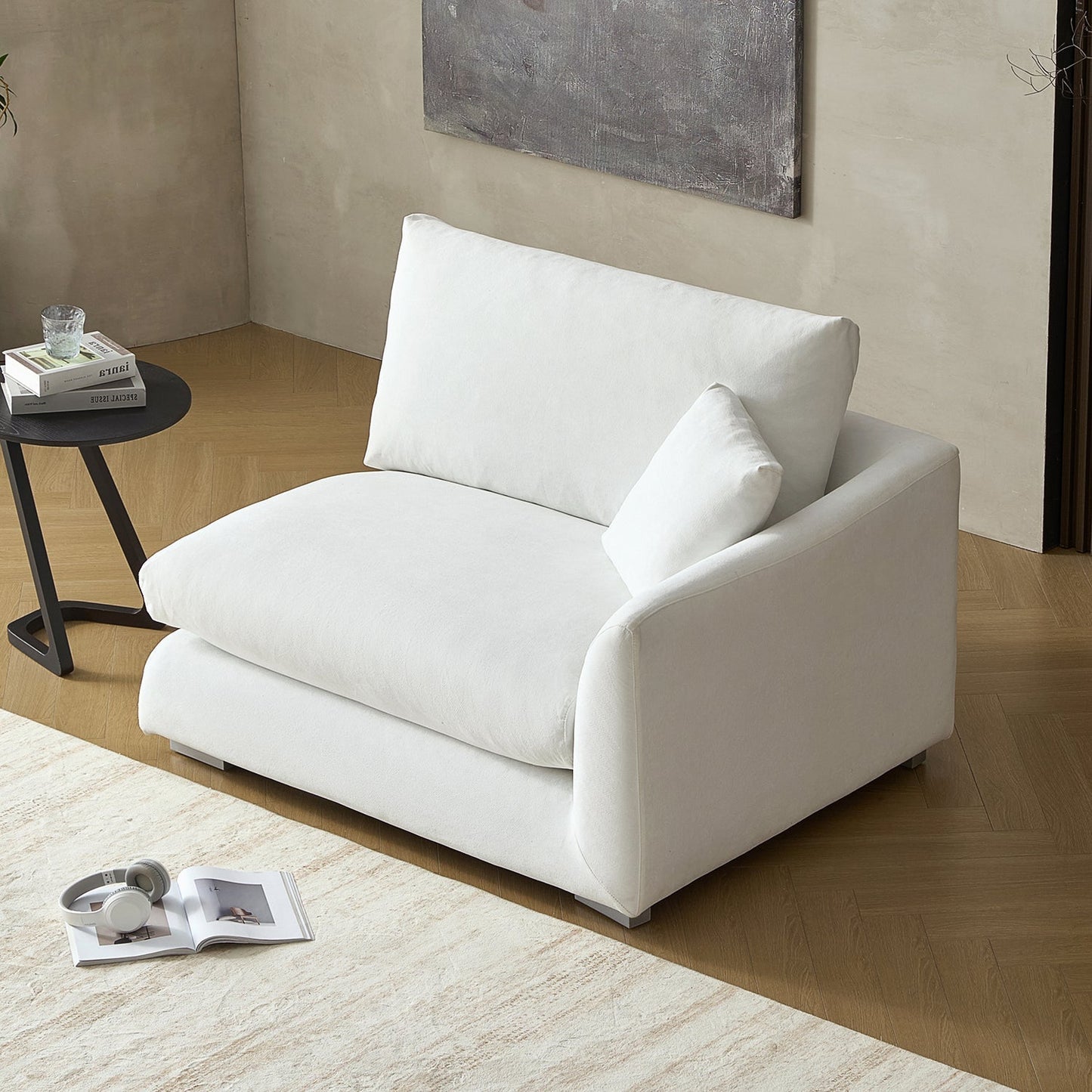 Feathers Side Sofa