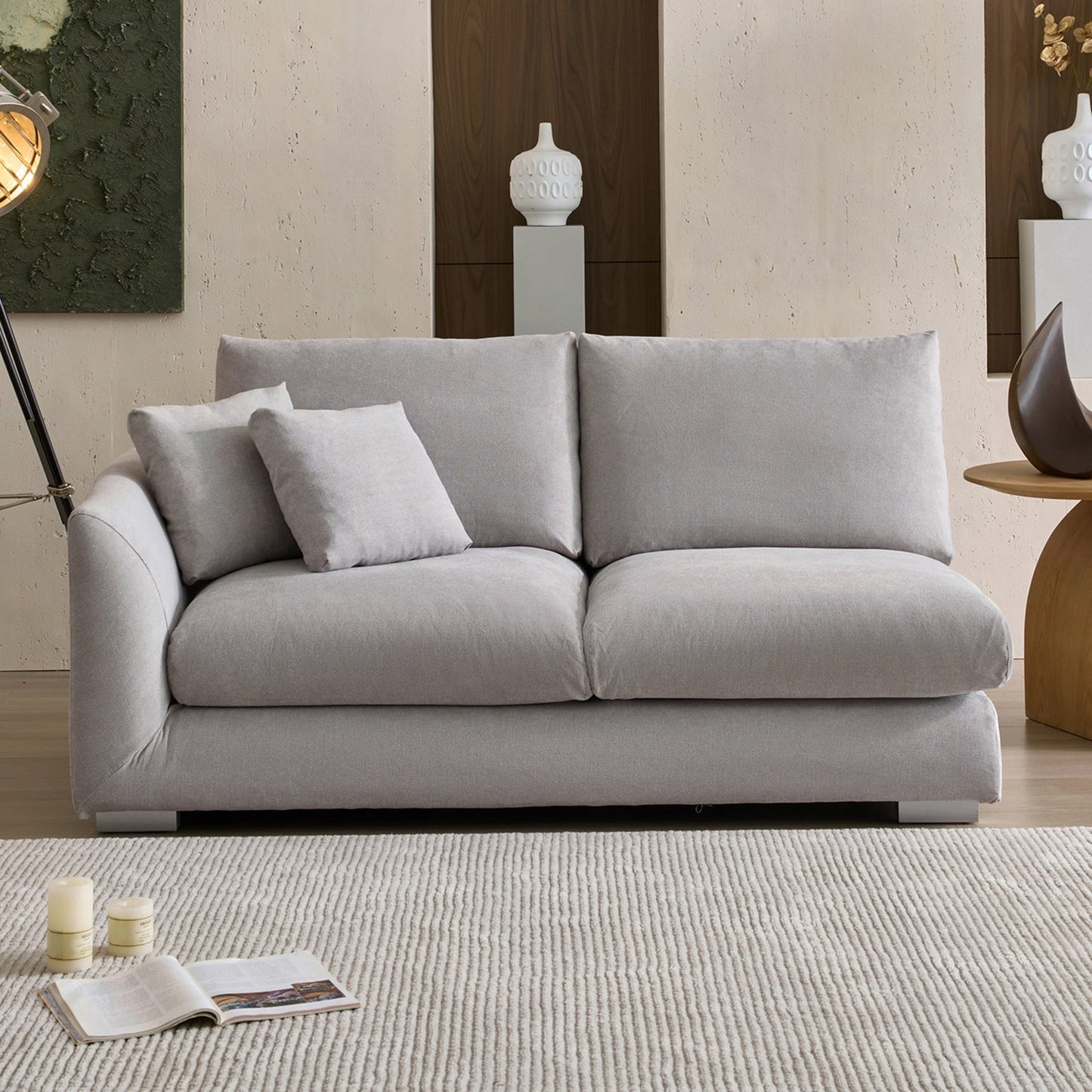 Feathers Side Sofa