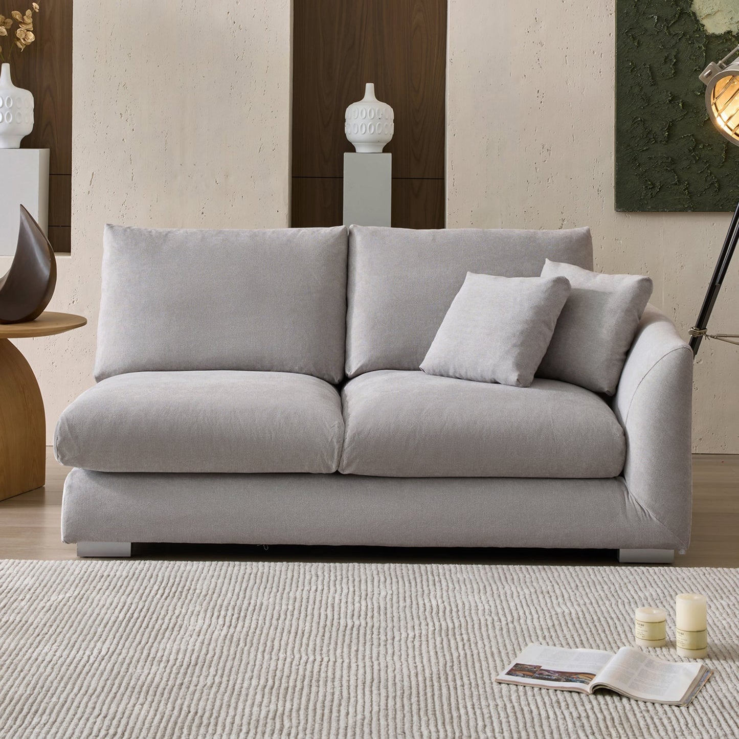 Feathers Side Sofa
