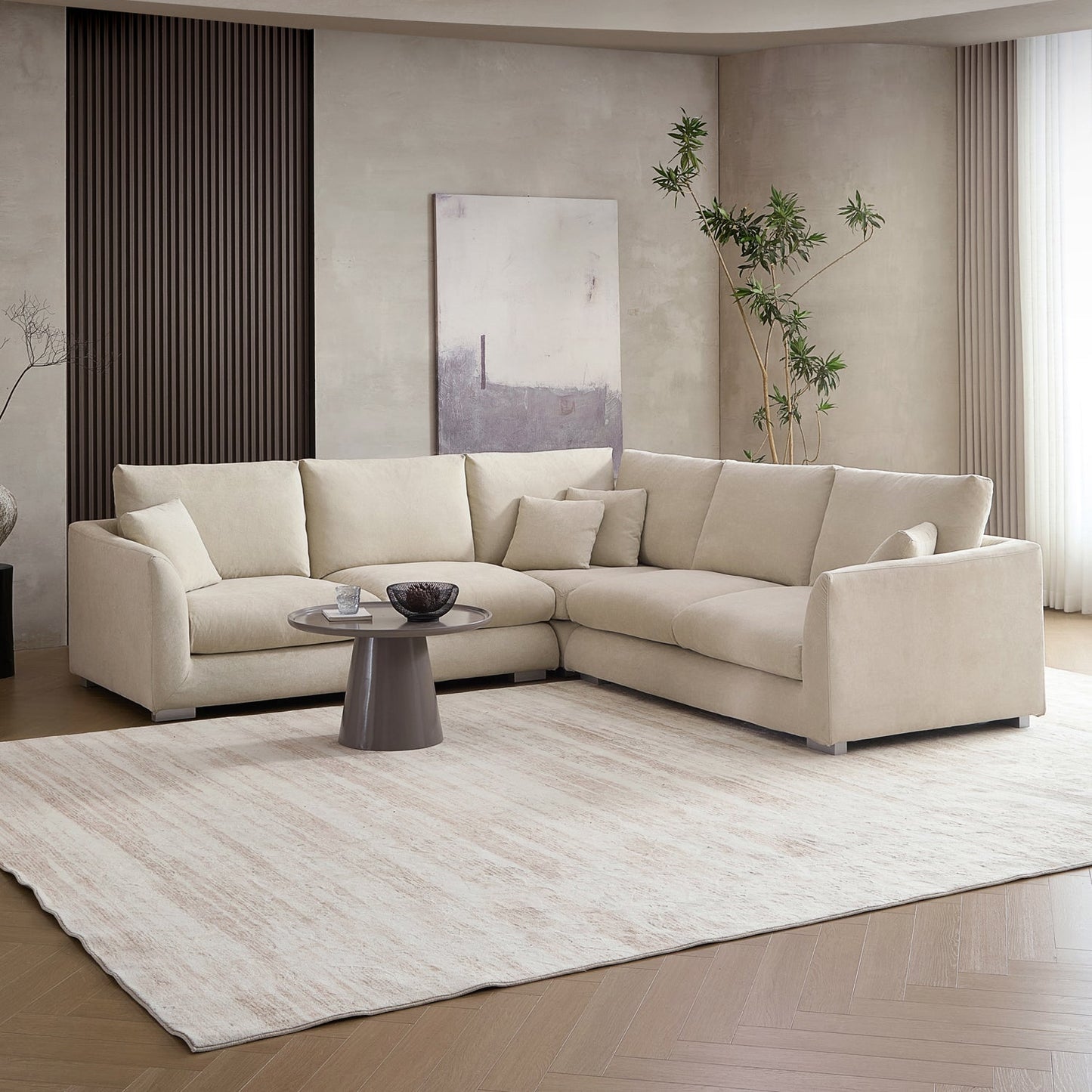 Feathers L-Sectional