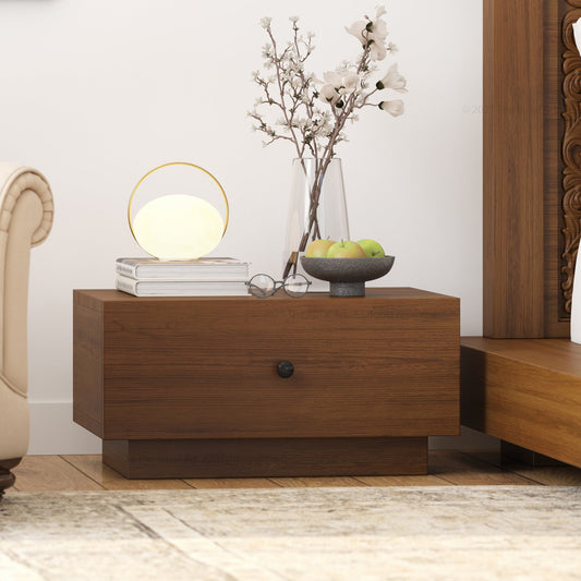 Sheffield Solid Wood Nightstand with Drawer Storage