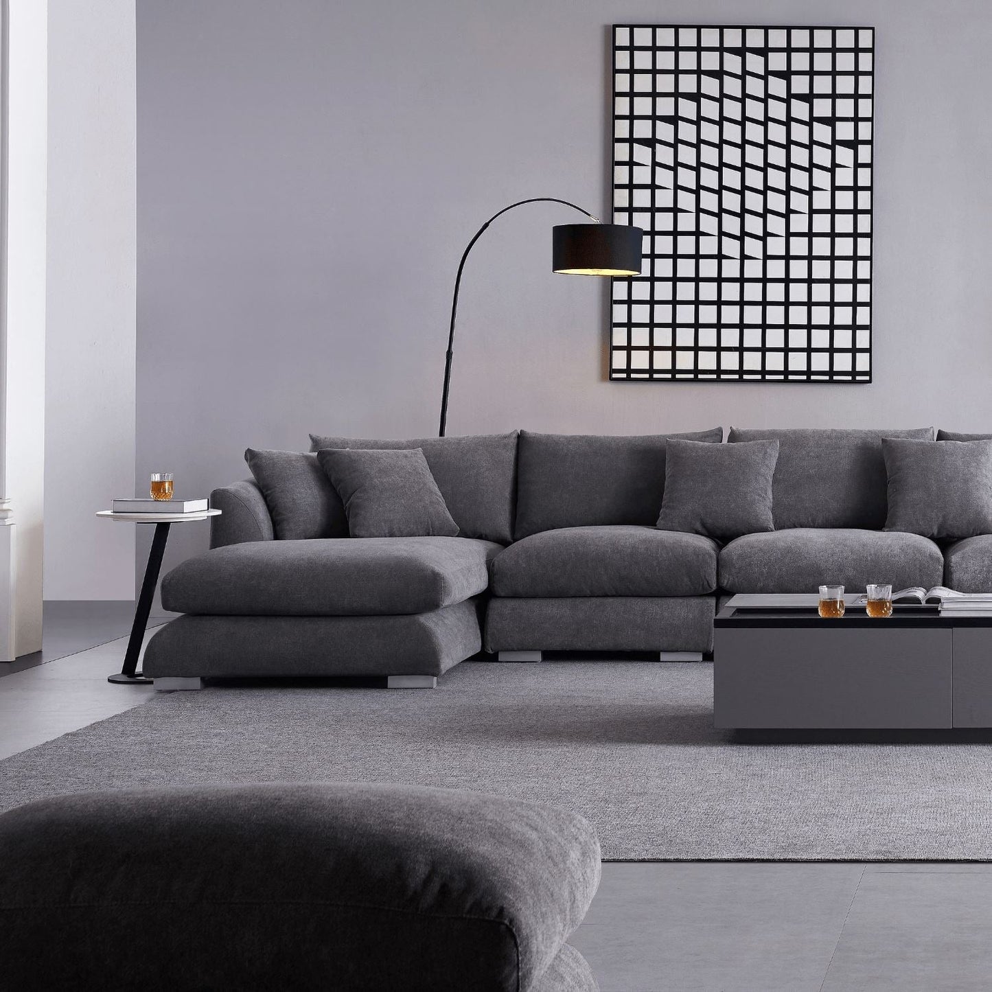 Feathers U-Sectional