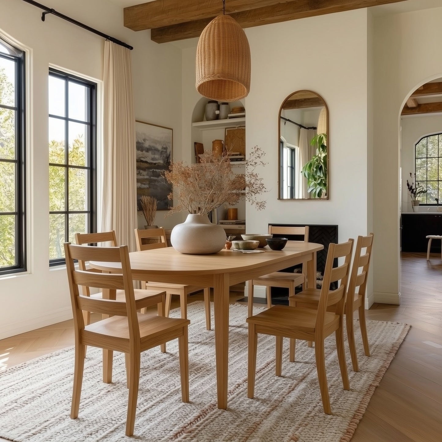 The Phelps Oval Dining Table