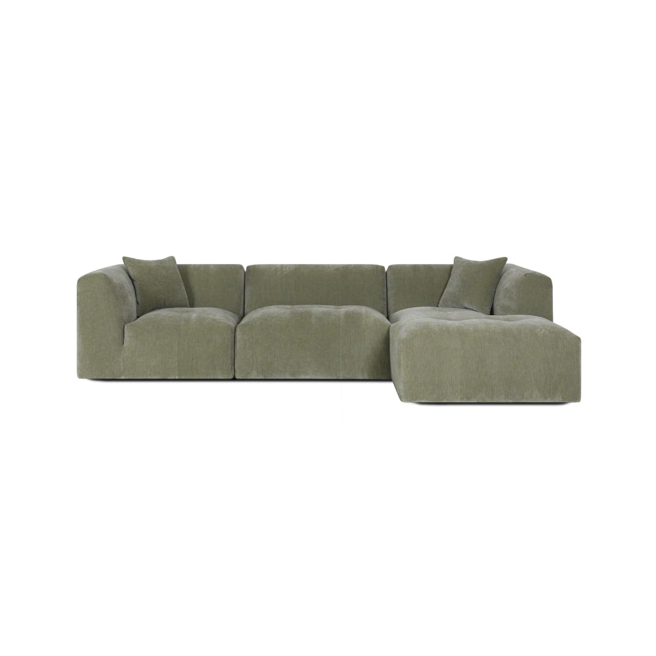 Moda 3-pc Modular Sofa W/Ottoman