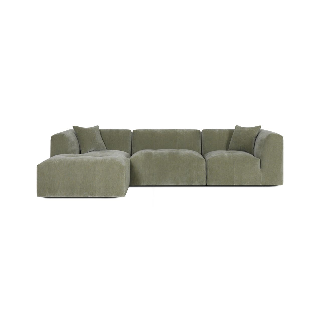 Moda 3-pc Modular Sofa W/Ottoman