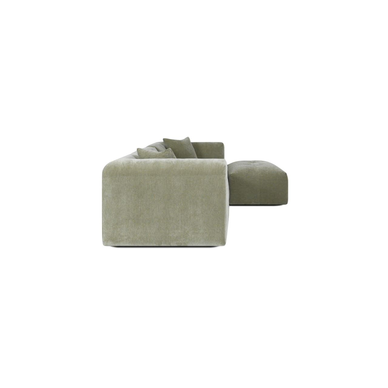 Moda 3-pc Modular Sofa W/Ottoman