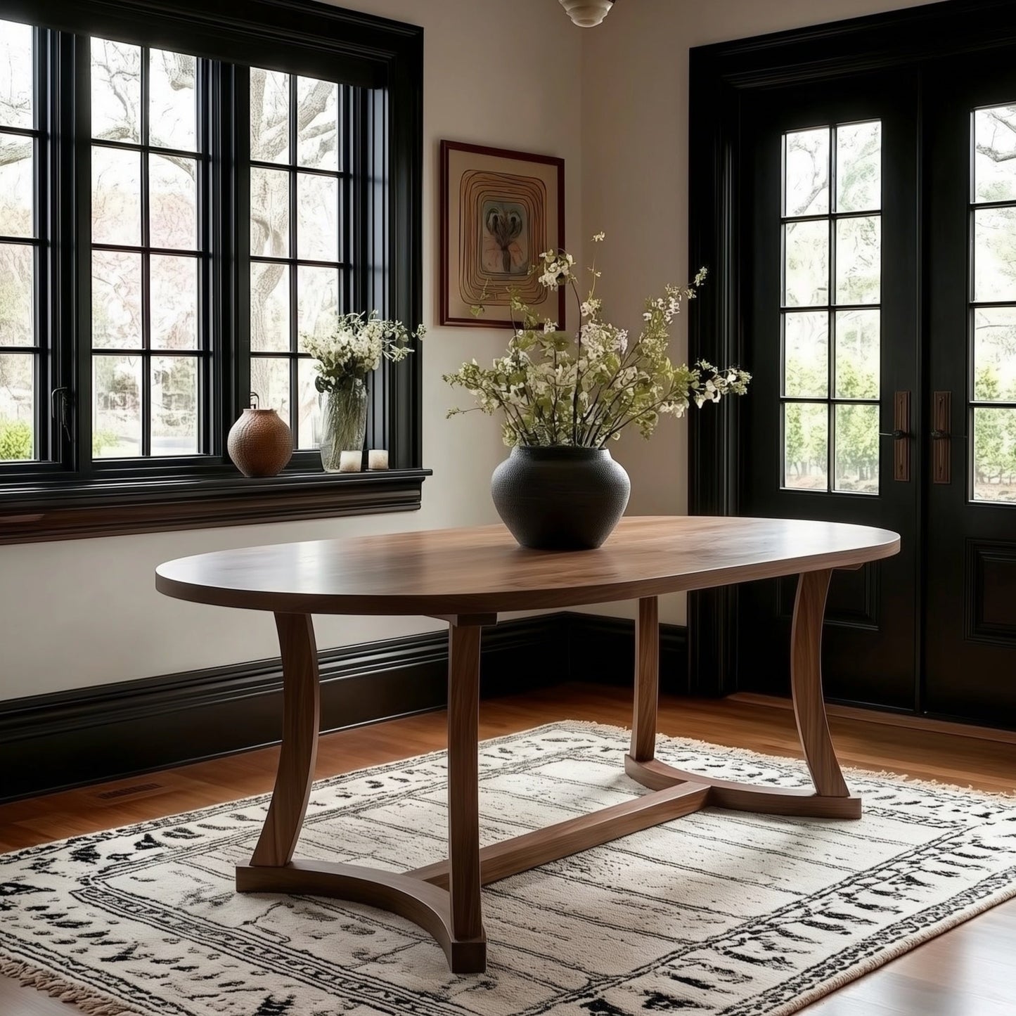 The Bartlett Oval Dining Table