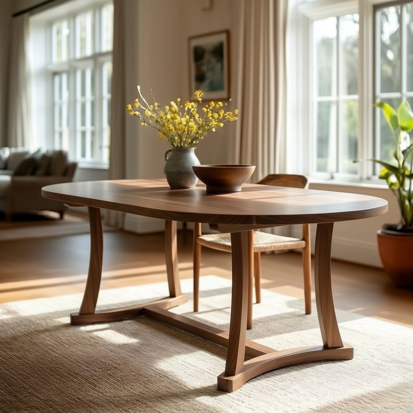 The Bartlett Oval Dining Table