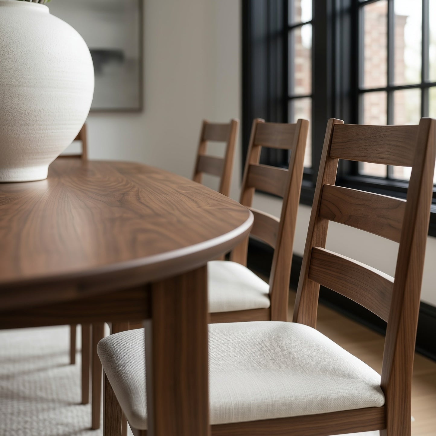 The Phelps Oval Dining Table