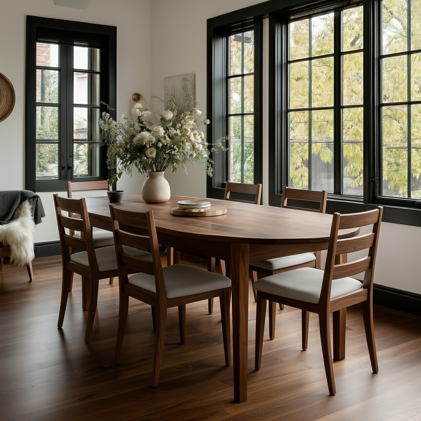 The Phelps Oval Dining Table