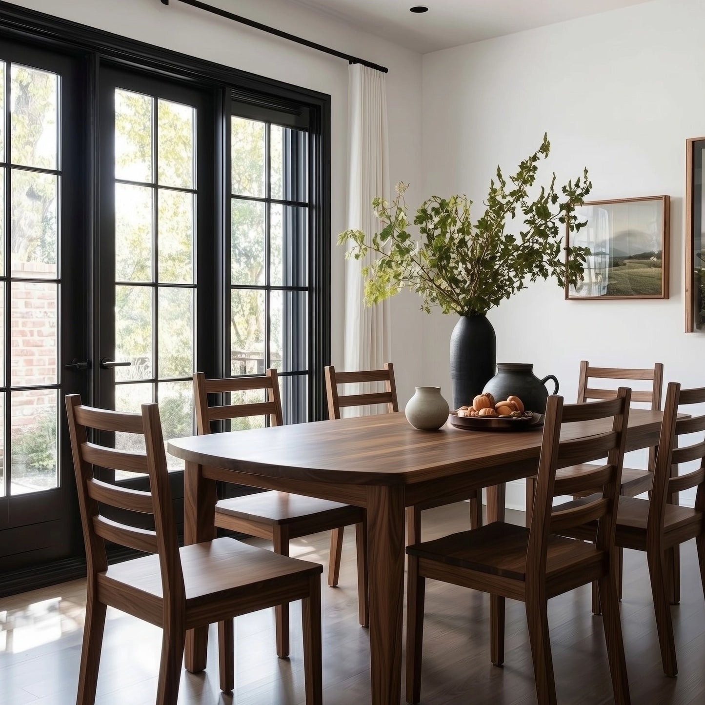 The Phillips Walnut Dining Table