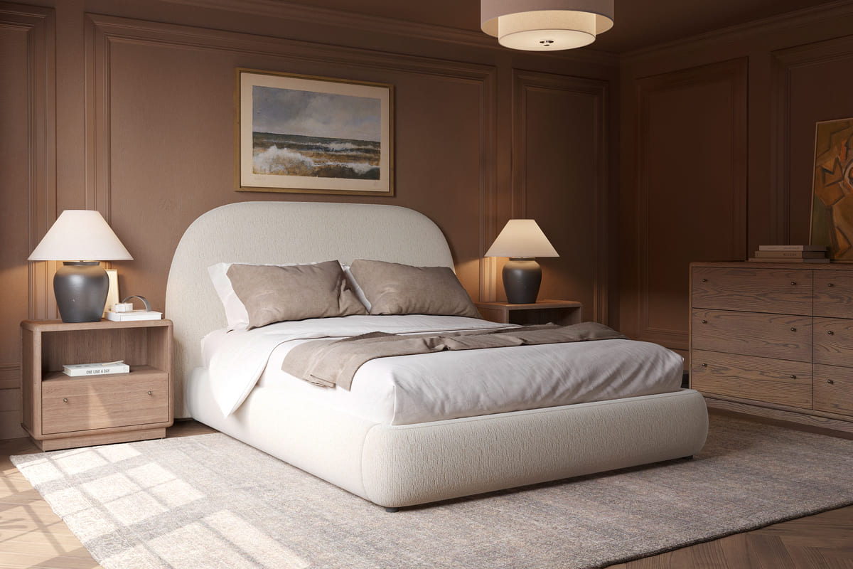 Asher Storage Bed – Rounded Hydraulic