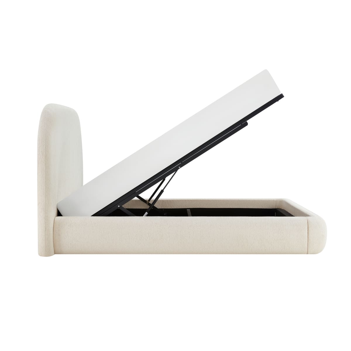 Asher Storage Bed – Rounded Hydraulic