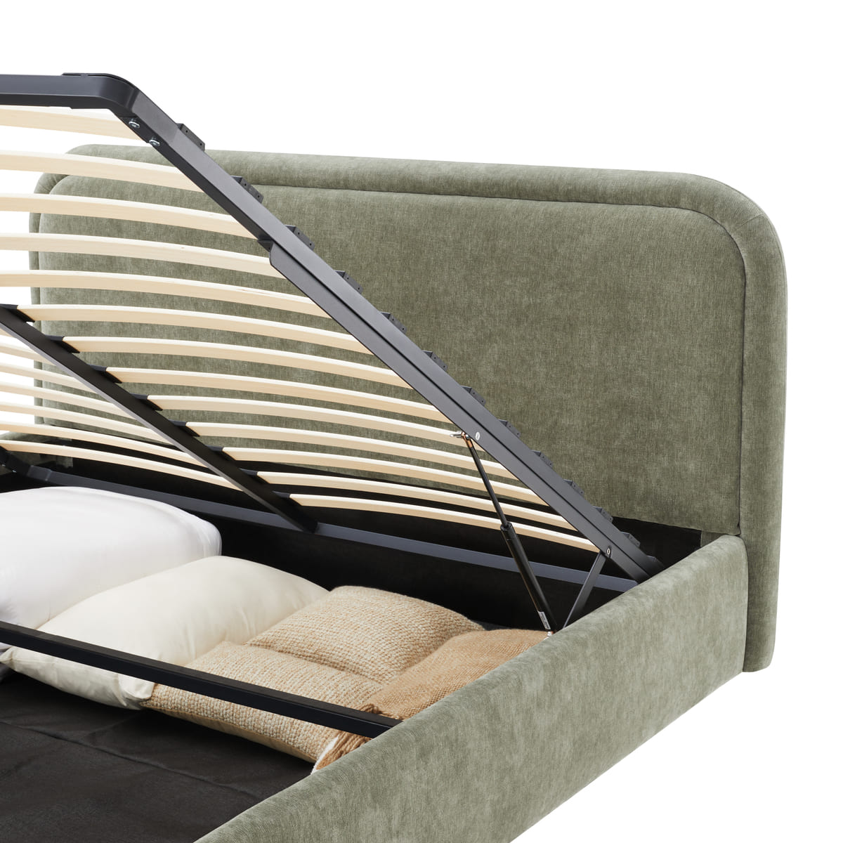Aurora Storage Bed with Lift-Up Storage
