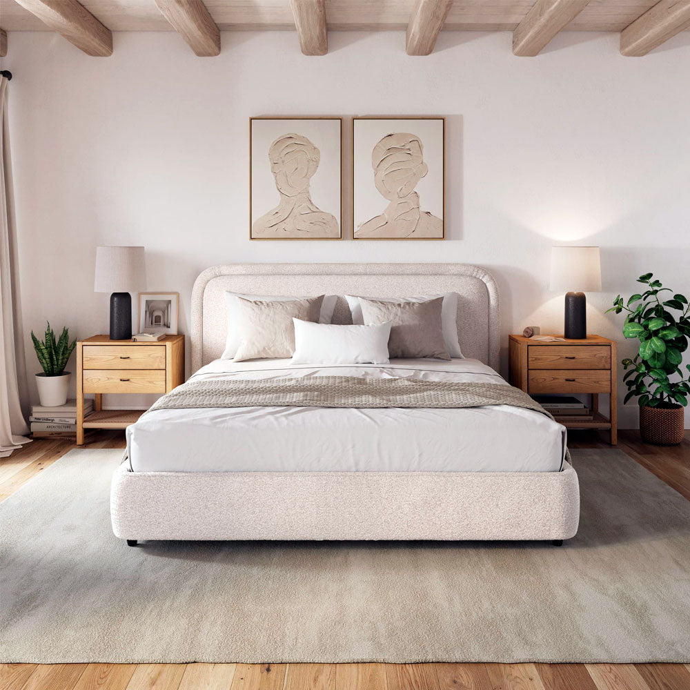 Ivery Bed – Round Headboard