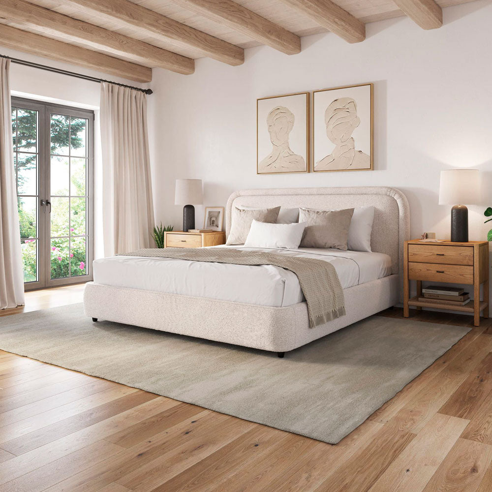 Ivery Bed – Round Headboard