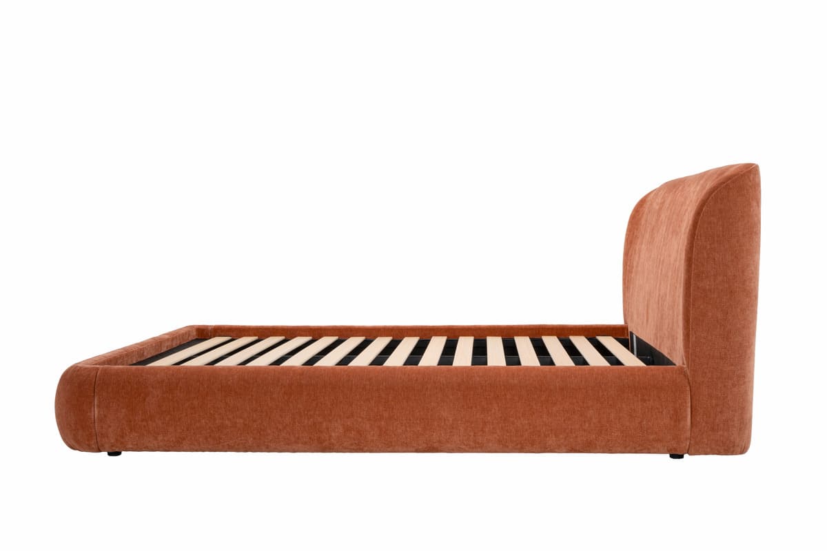 Chelsea Bed - Soft Rounded Upholstered Bed