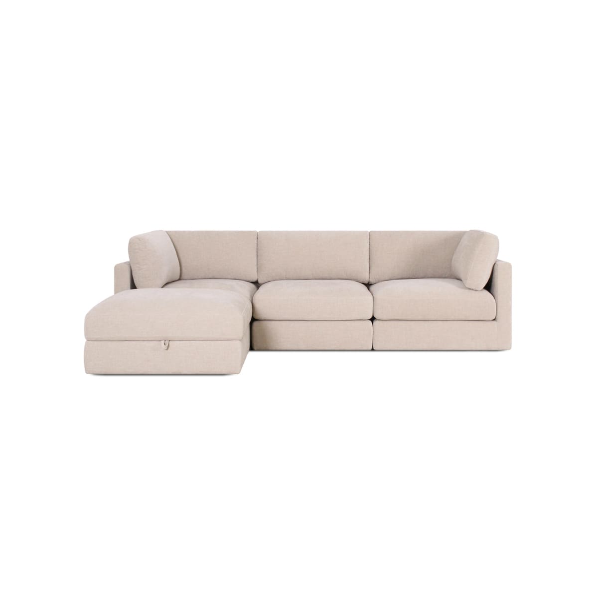 Haven 3-pc Modular Sofa W/Ottoman