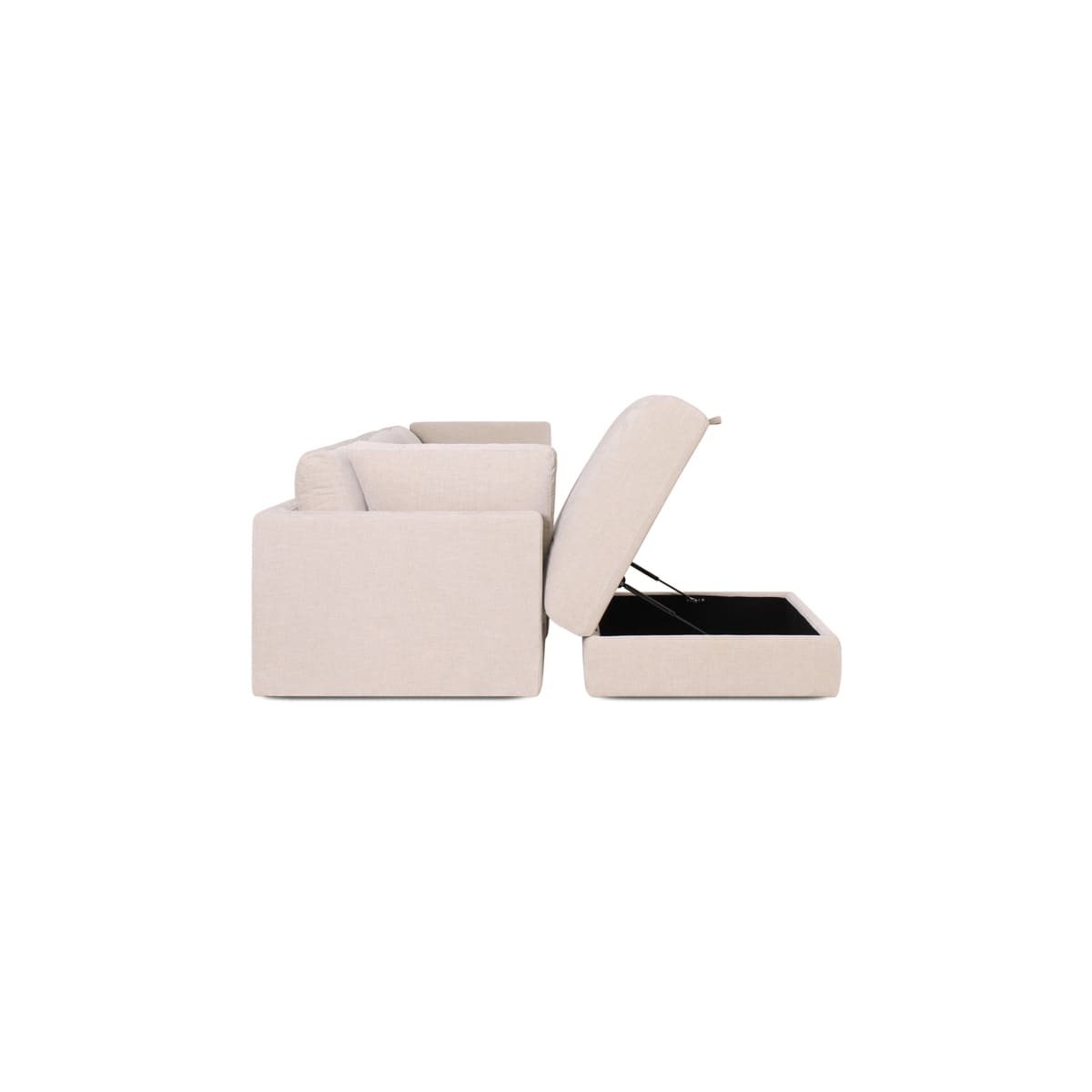 Haven 3-pc Modular Sofa W/Ottoman