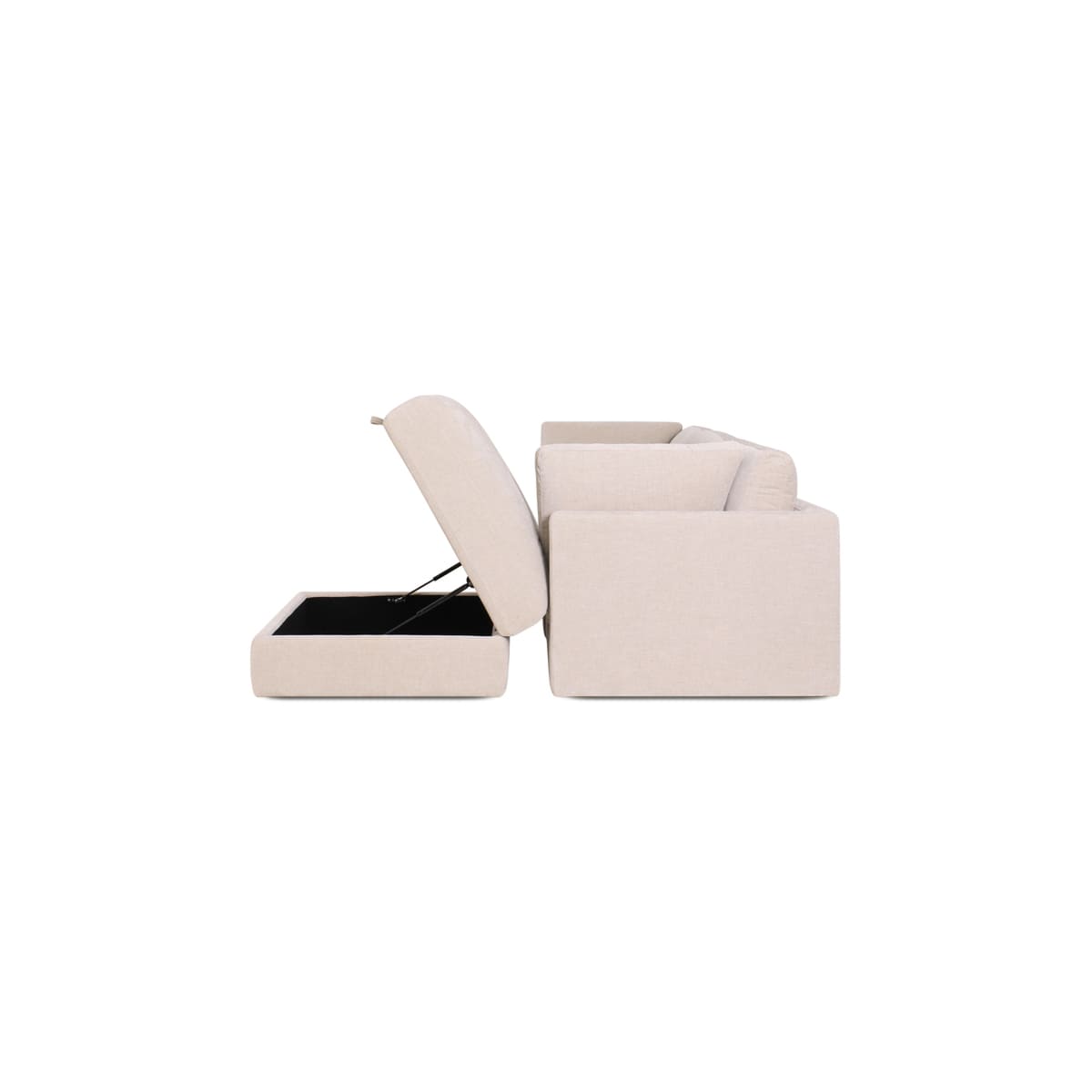 Haven 3-pc Modular Sofa W/Ottoman