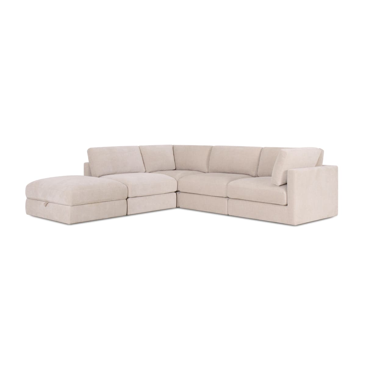 Haven 4-pc Modular Sofa W/Ottoman