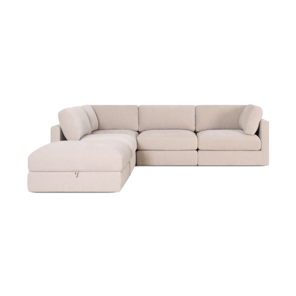Haven 4-pc Modular Sofa W/Ottoman