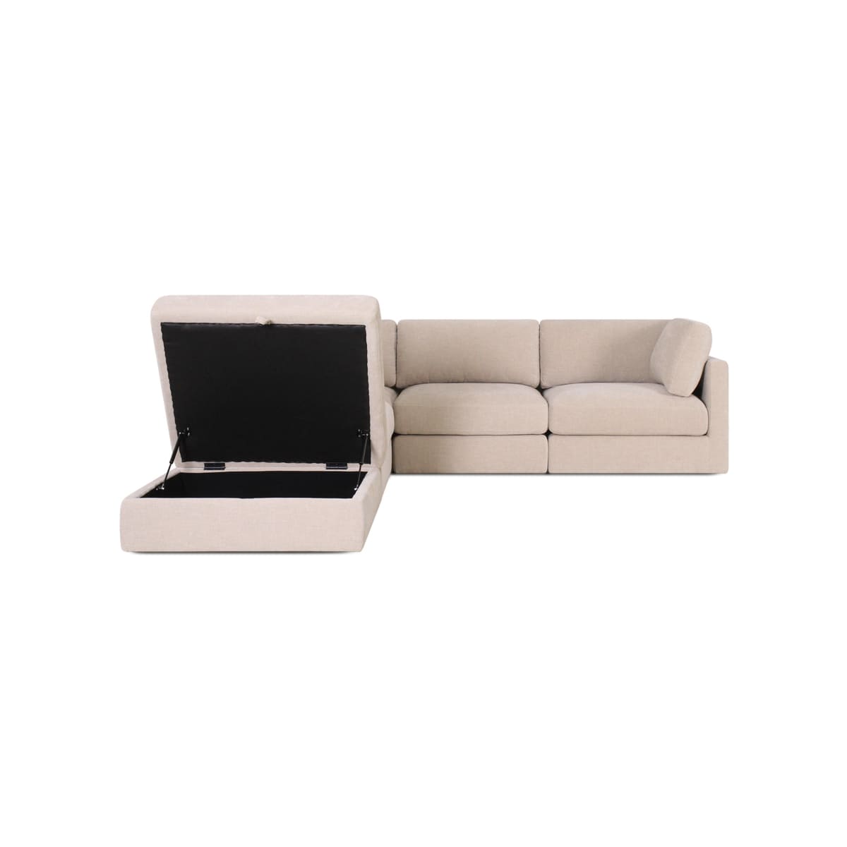 Haven 4-pc Modular Sofa W/Ottoman
