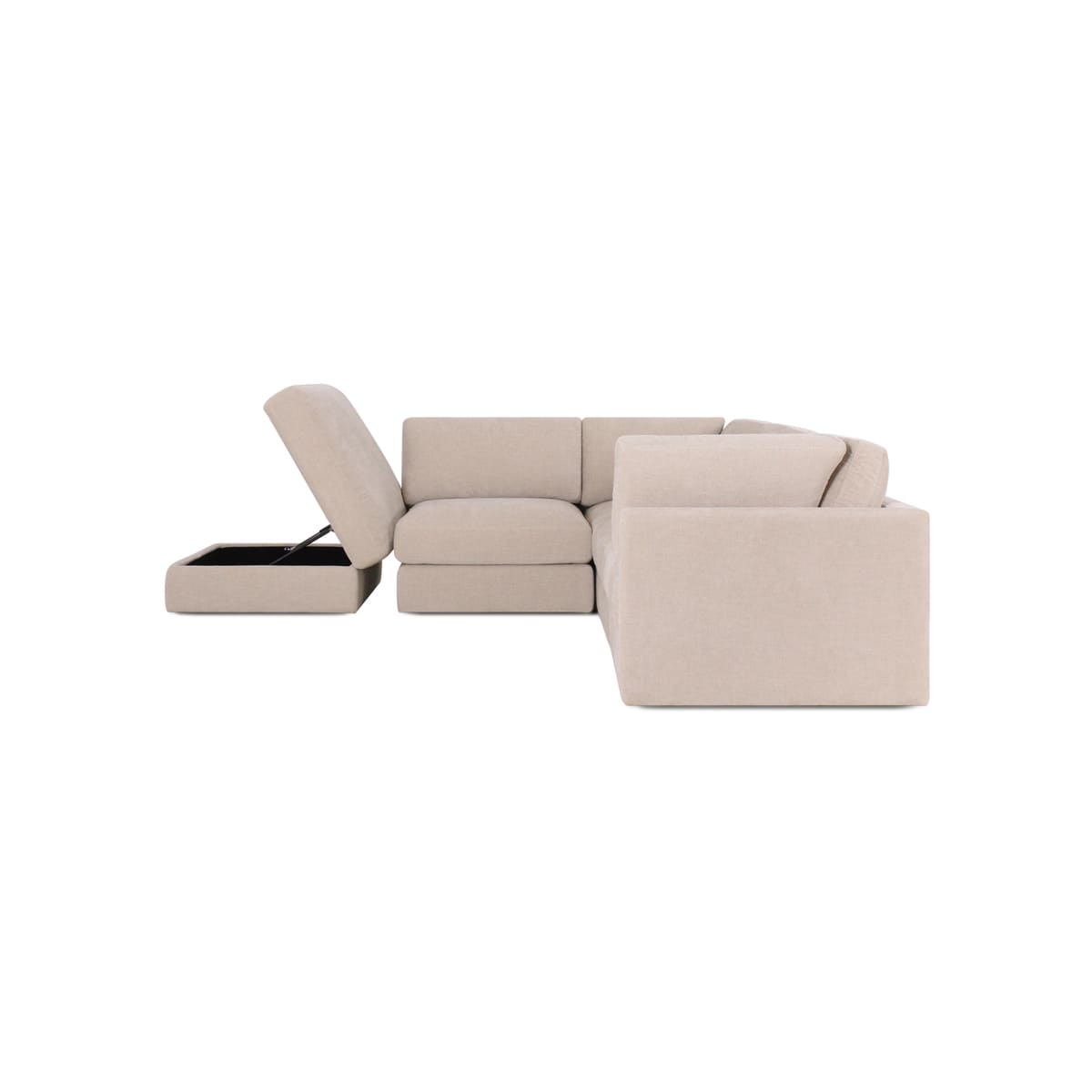 Haven 4-pc Modular Sofa W/Ottoman