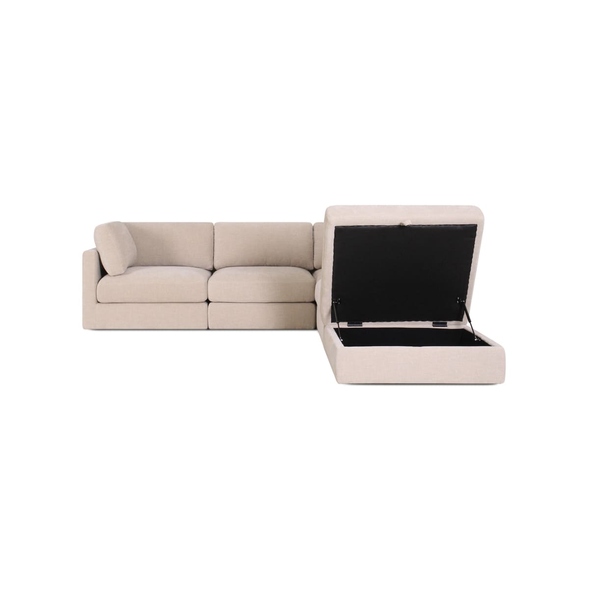 Haven 4-pc Modular Sofa W/Ottoman