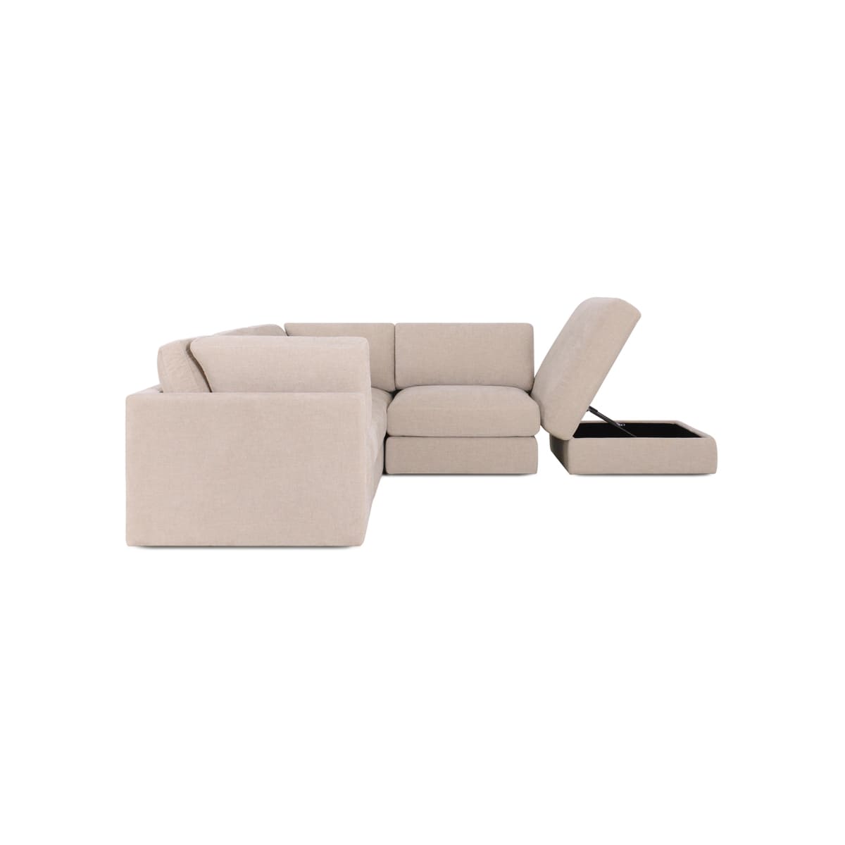 Haven 4-pc Modular Sofa W/Ottoman