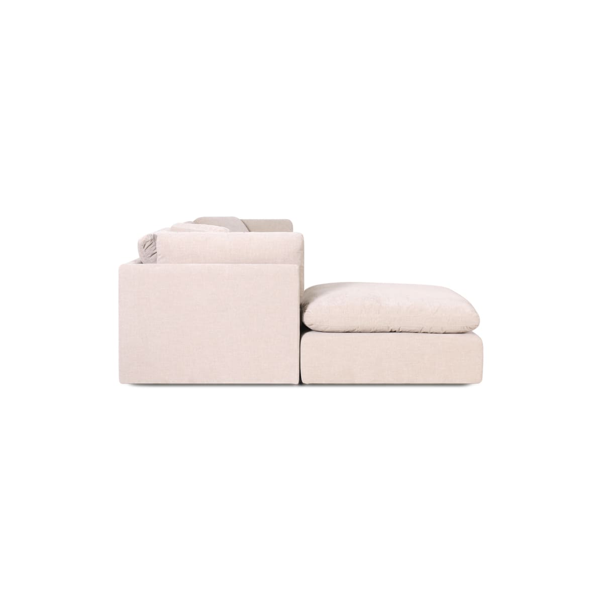 Hilton 3-pc Modular Sofa W/Ottoman