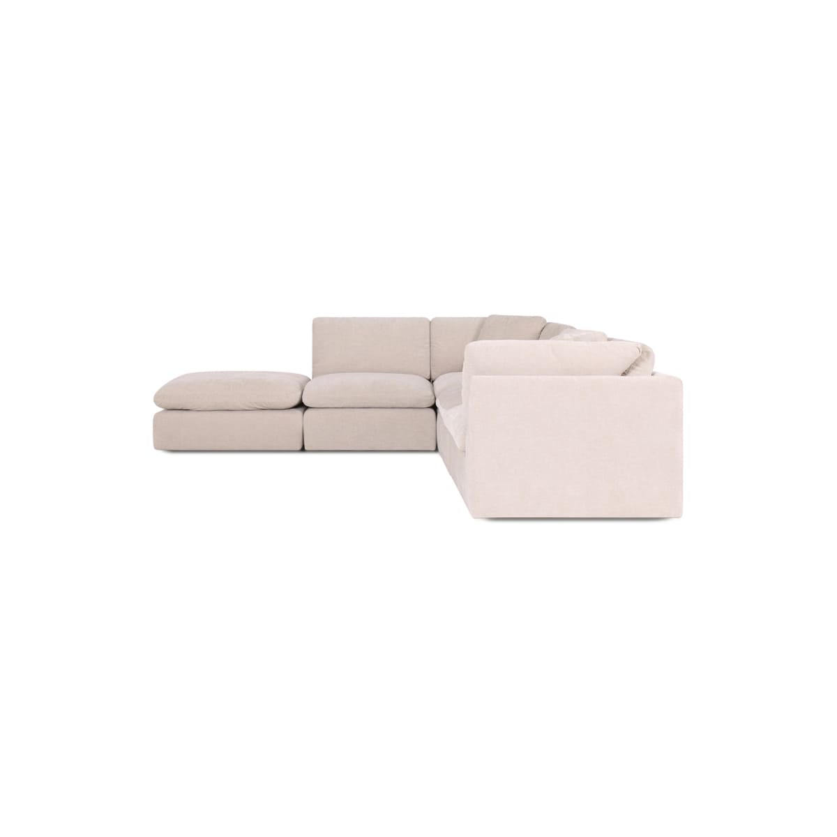 Hilton 4-pc Modular Sofa W/Ottoman