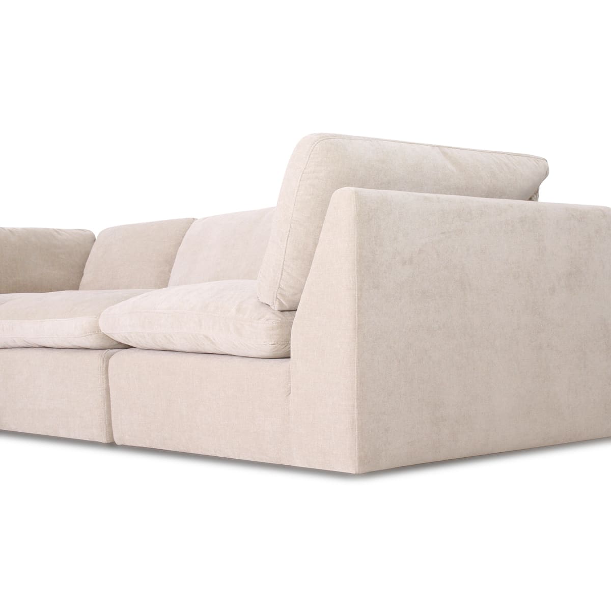 Hilton 3-pc Modular Sofa W/Ottoman