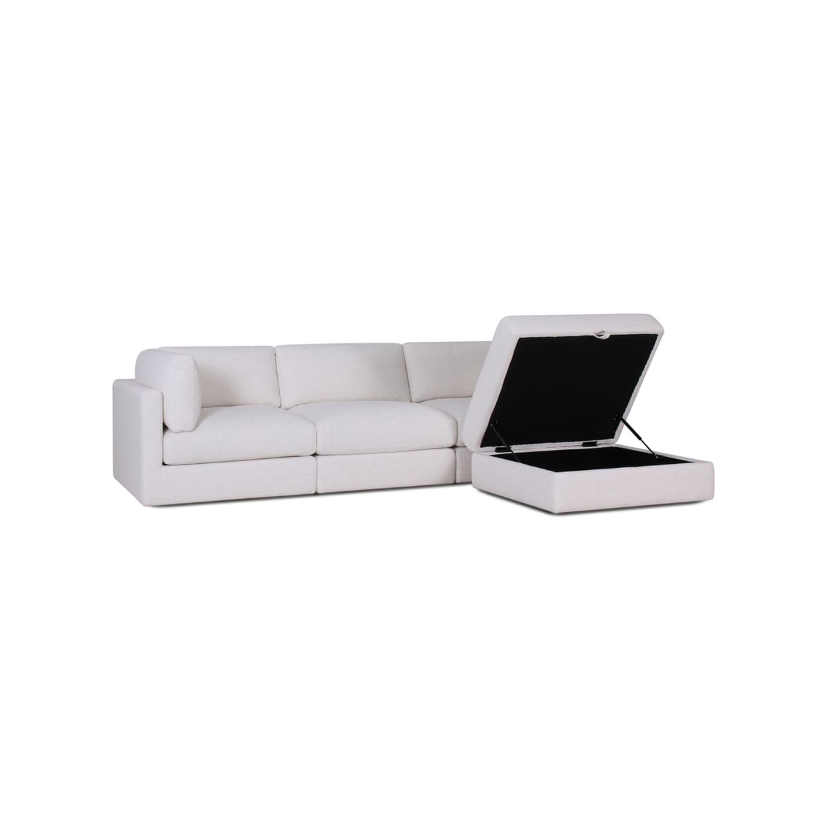 Haven 3-pc Modular Sofa W/Ottoman