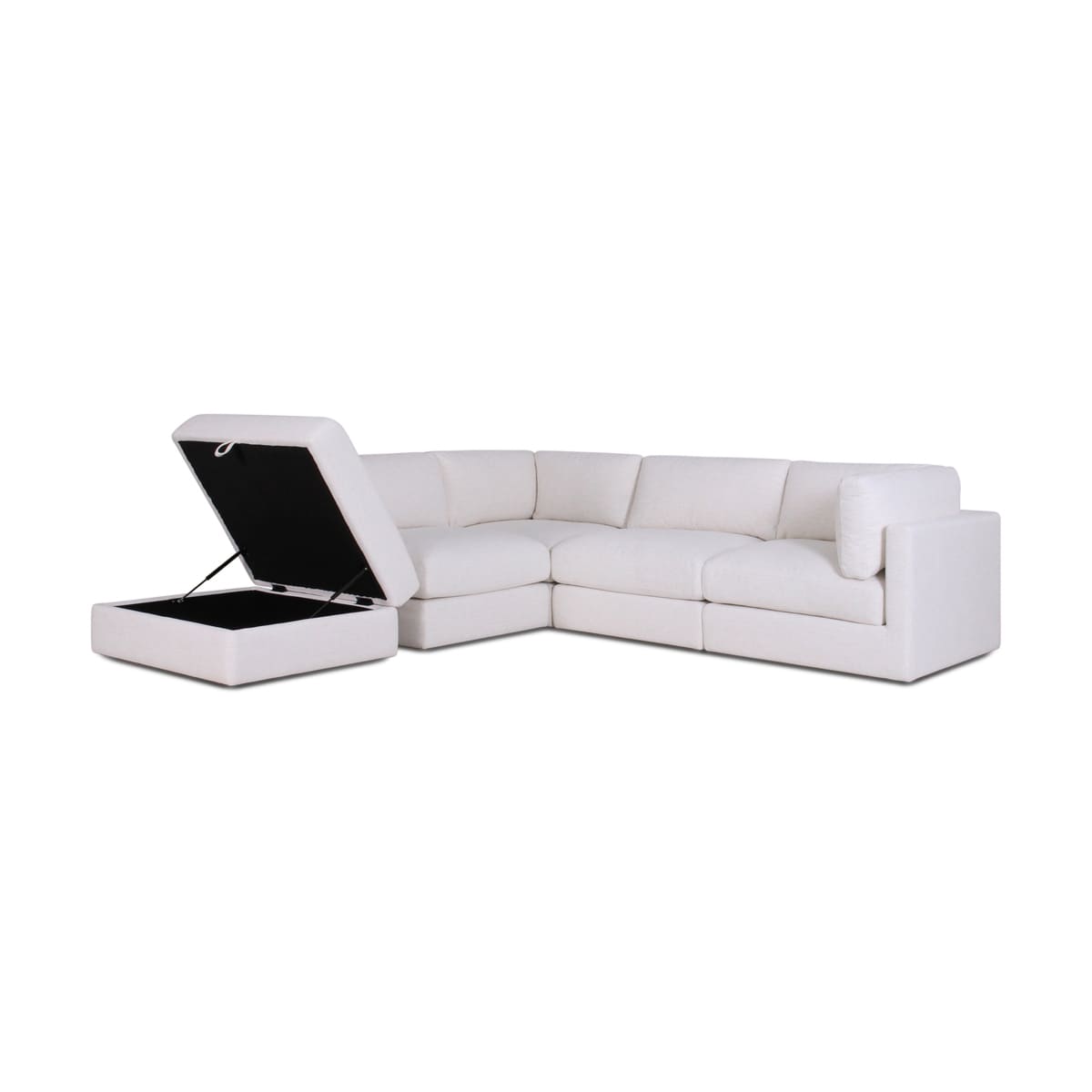 Haven 4-pc Modular Sofa W/Ottoman