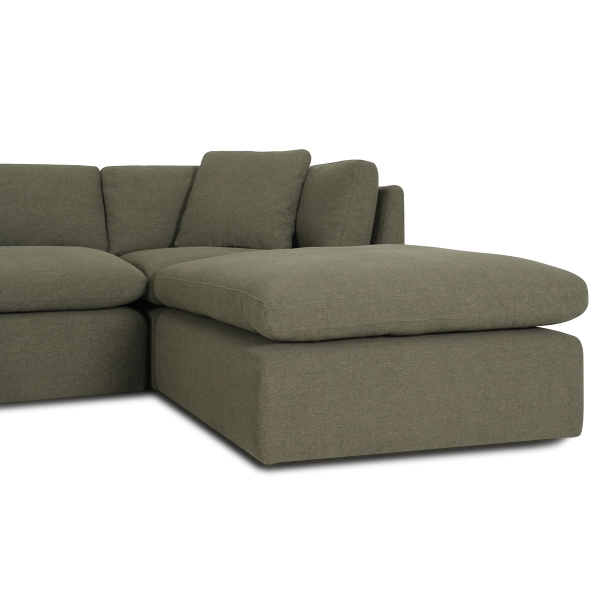 Hilton 3-pc Modular Sofa W/Ottoman