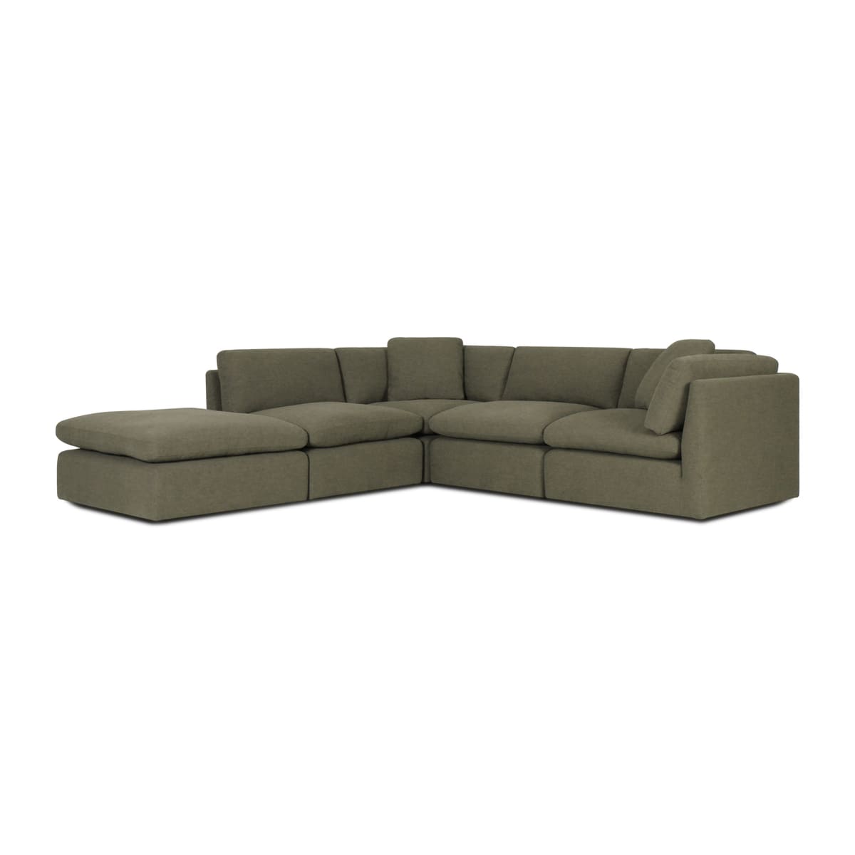 Hilton 4-pc Modular Sofa W/Ottoman