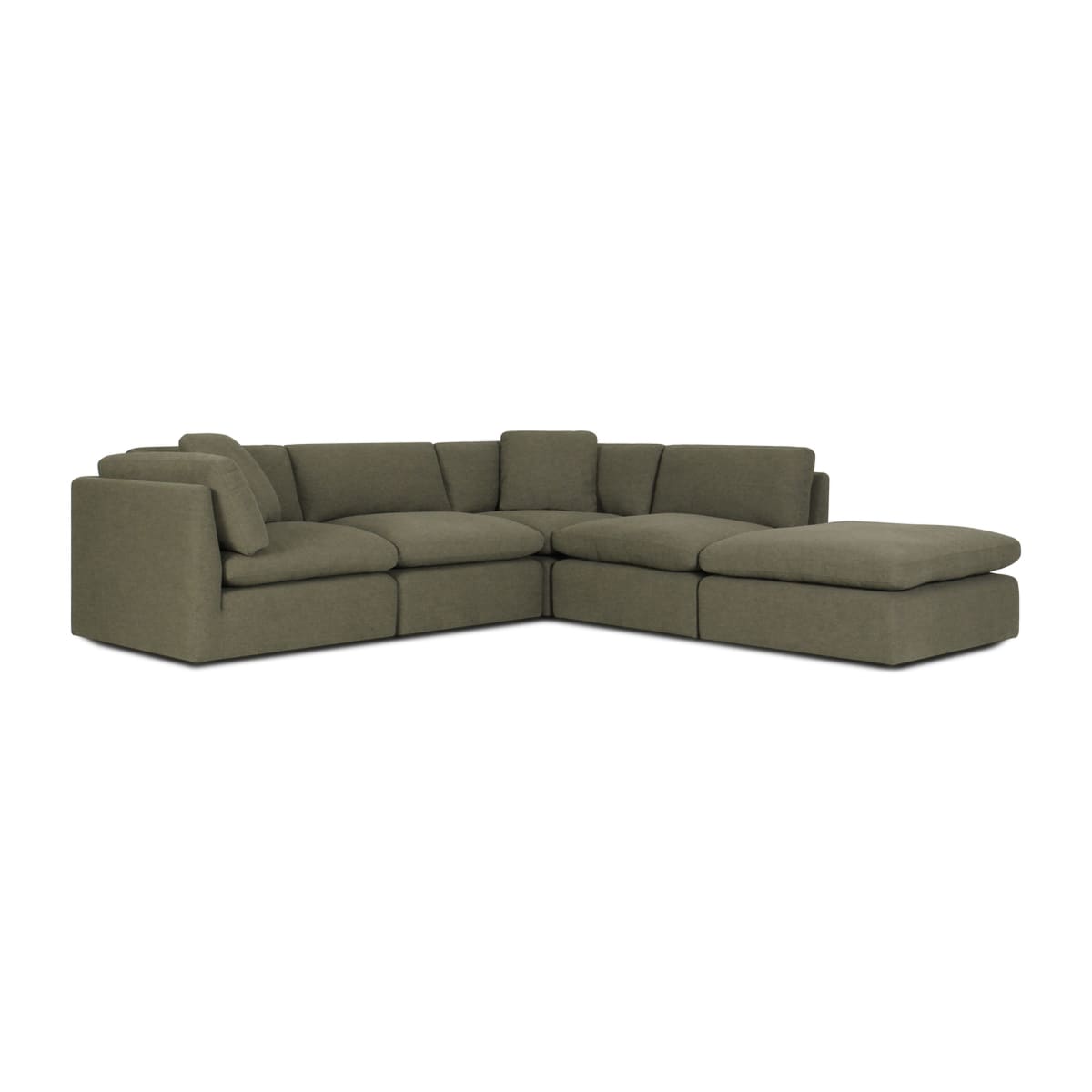 Hilton 4-pc Modular Sofa W/Ottoman