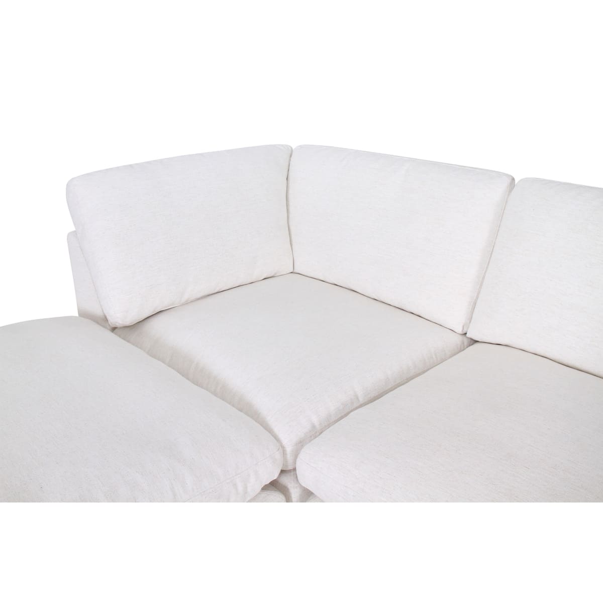 Hilton 3-pc Modular Sofa W/Ottoman
