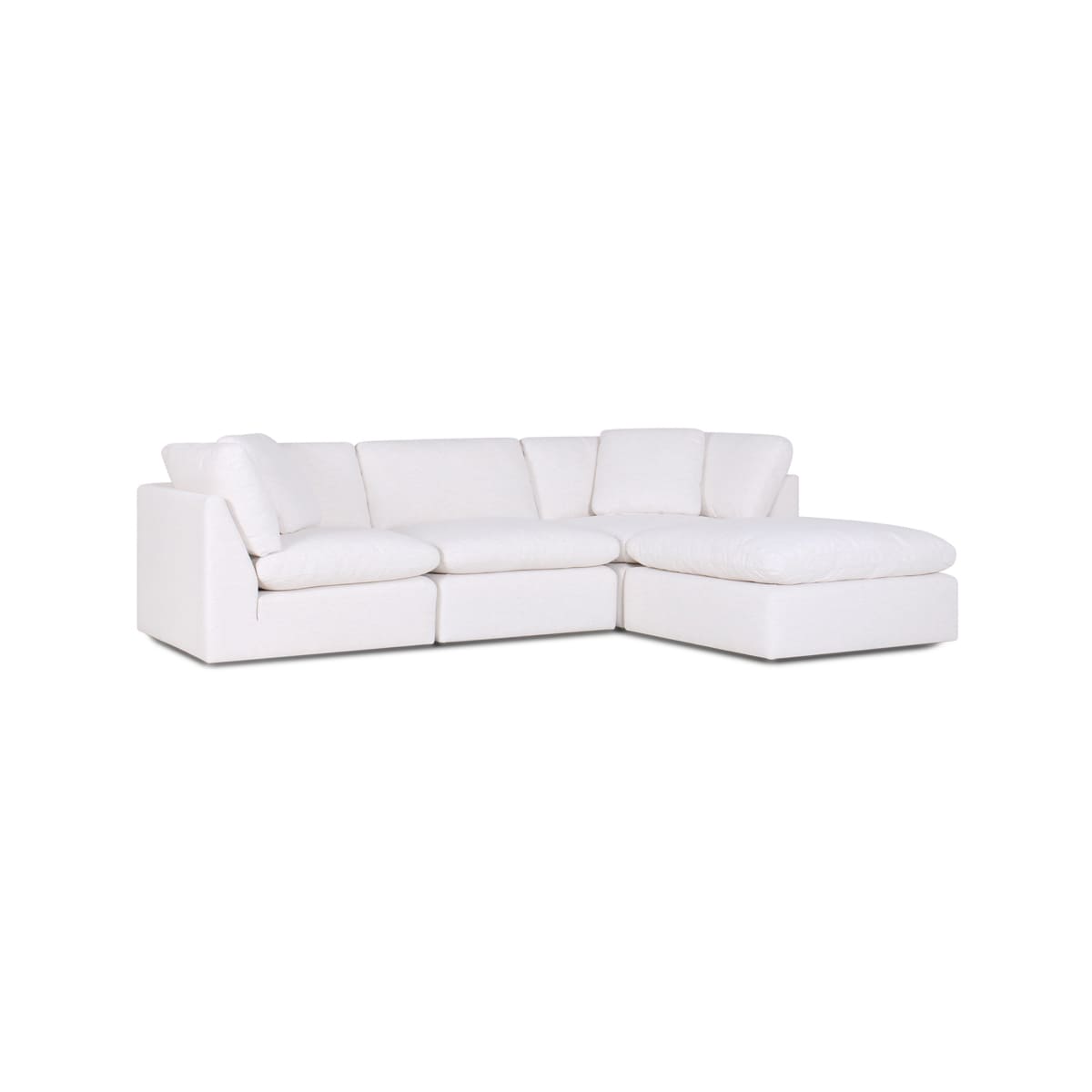 Hilton 3-pc Modular Sofa W/Ottoman