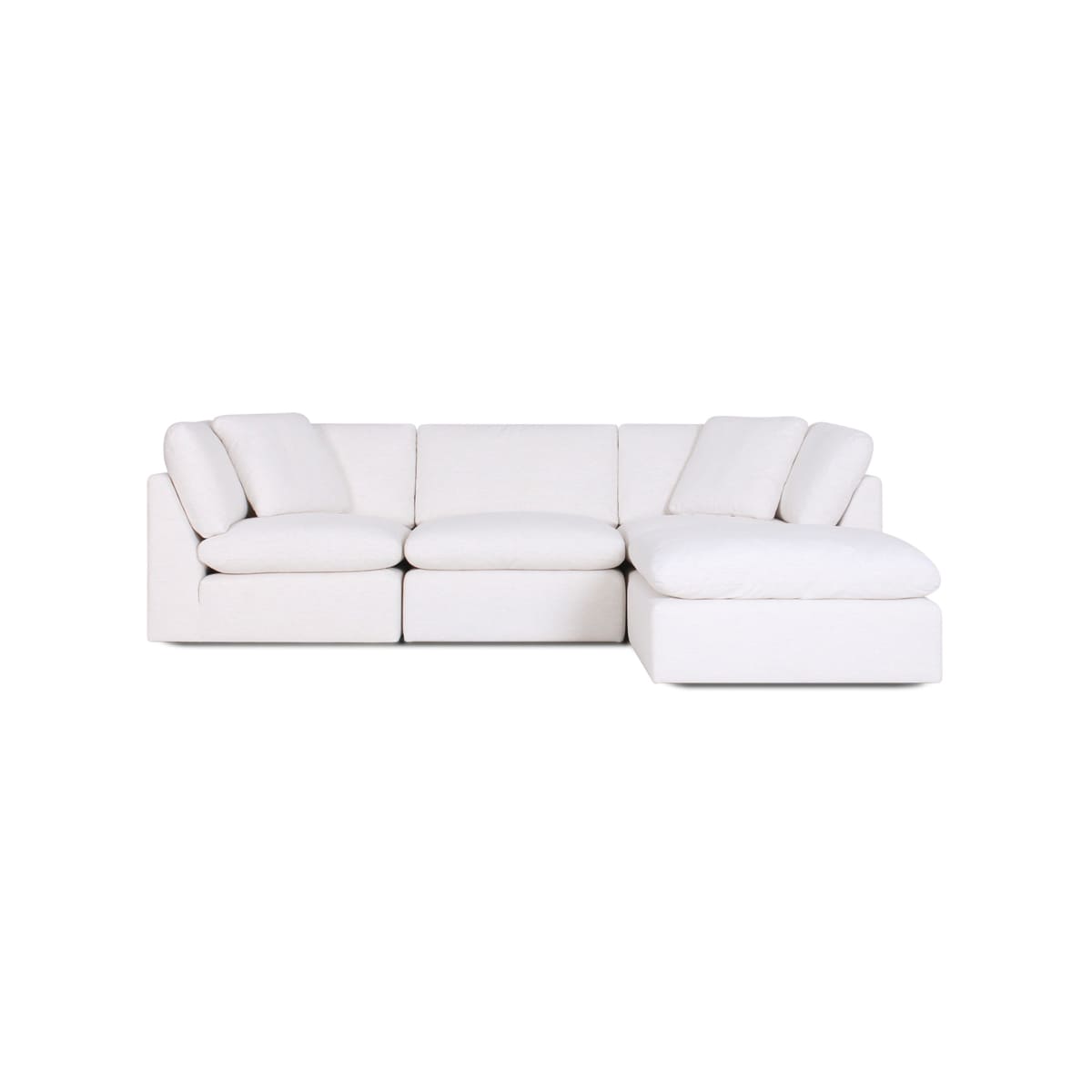 Hilton 3-pc Modular Sofa W/Ottoman