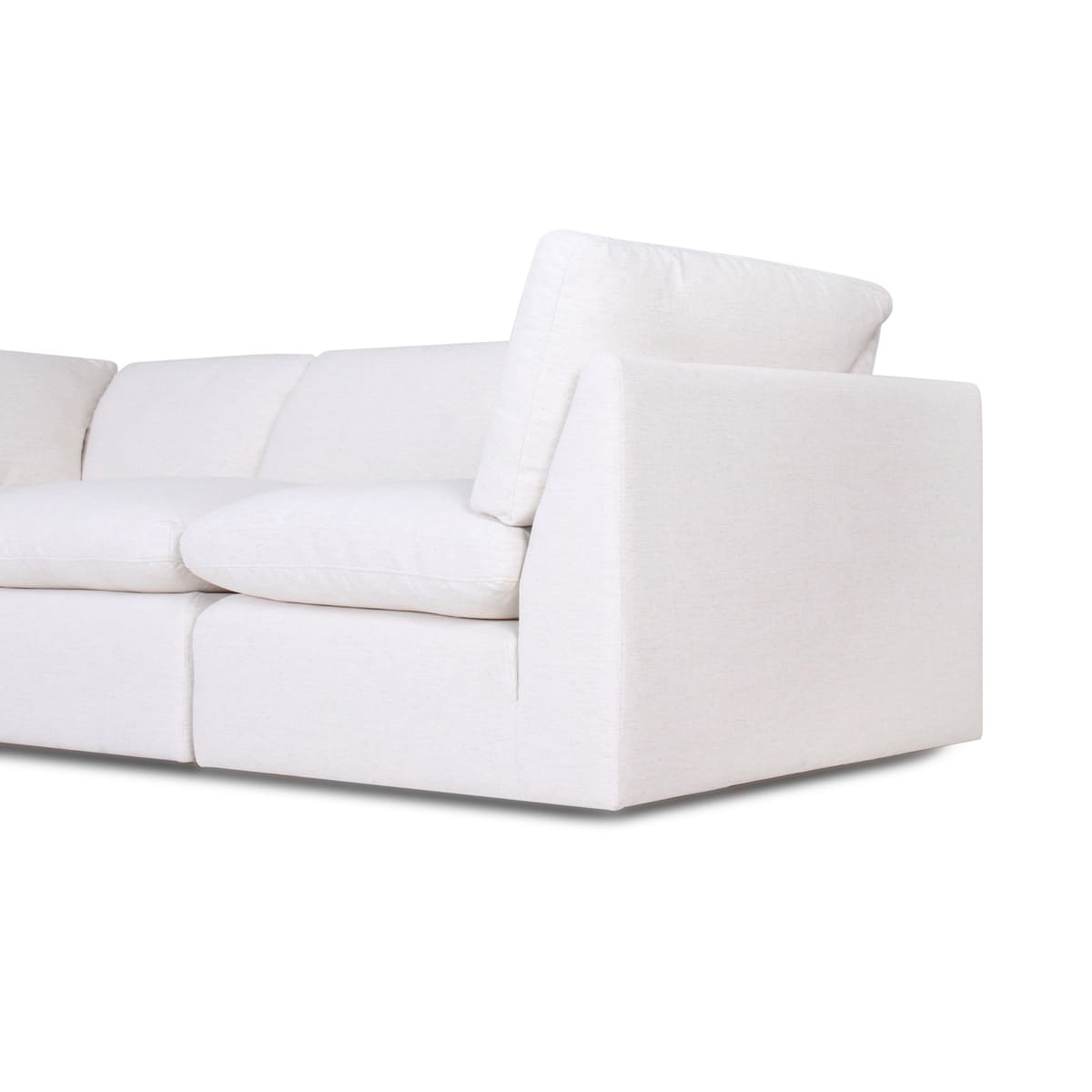 Hilton 3-pc Modular Sofa W/Ottoman
